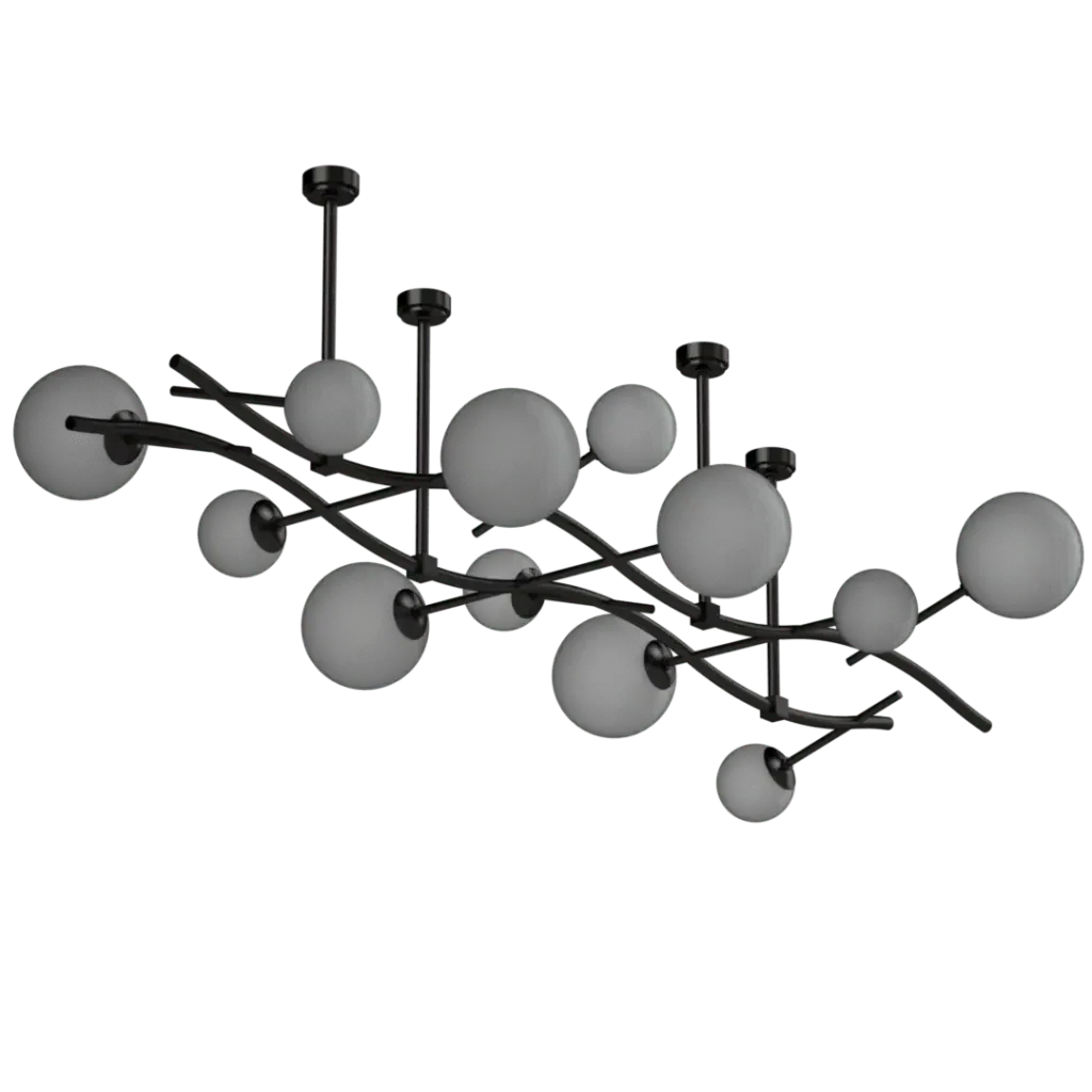 Gateway Chandelier - Crenshaw Lighting - Statement