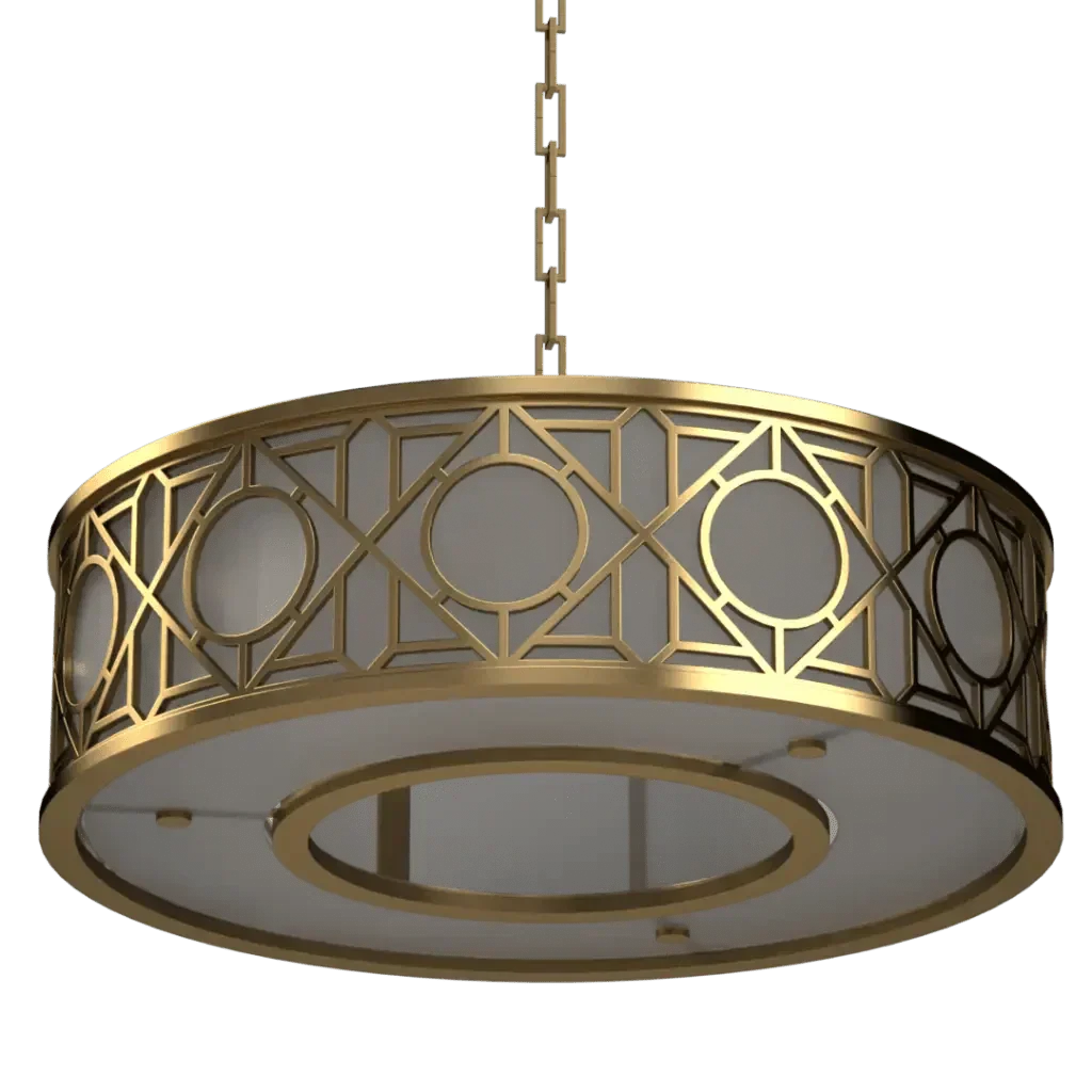 Hampton Roads Drum Pendant - Crenshaw Lighting - Pendant