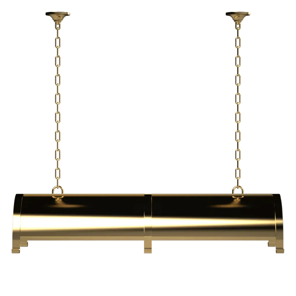 Johns Island Pendant - polished brass finish, interactive 3D view