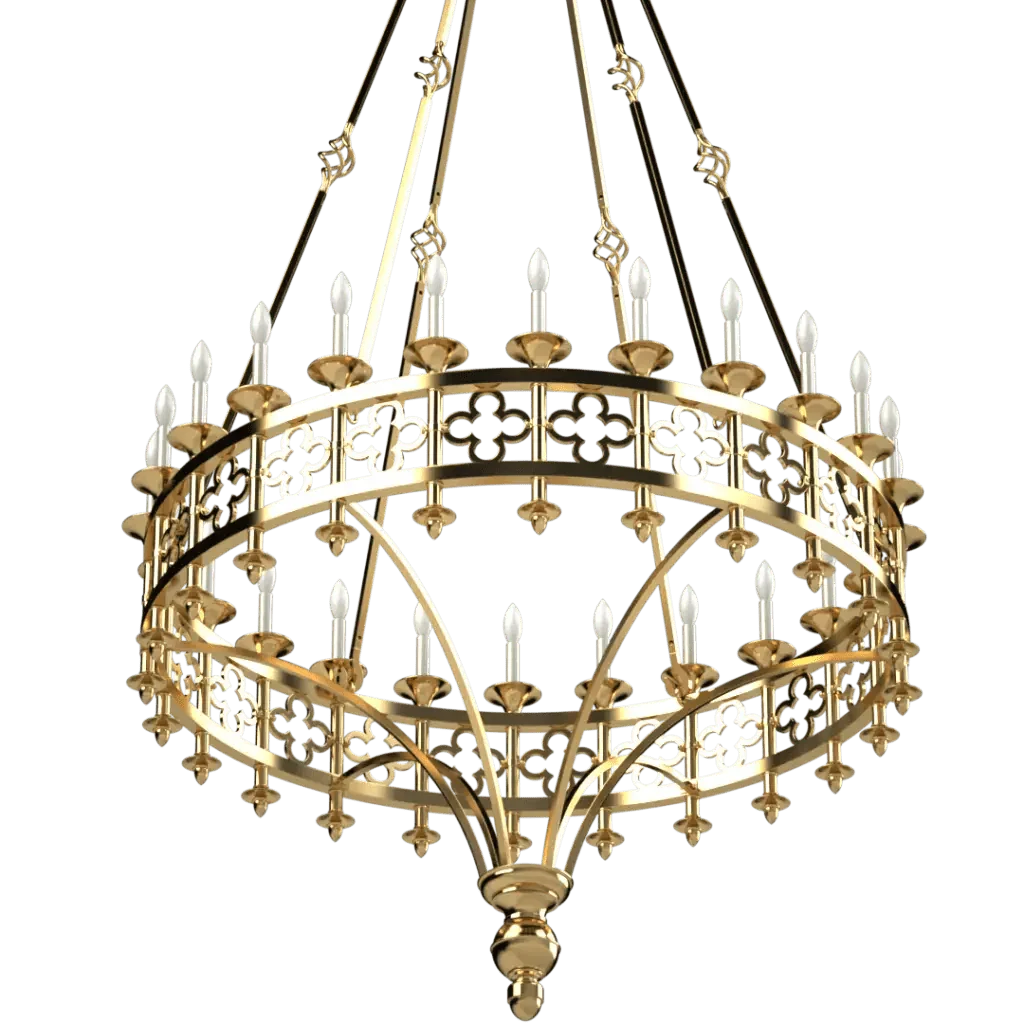 Kylemore chandelier ornate gold chandelier with multiple candle-style lights for elegant interior lighting