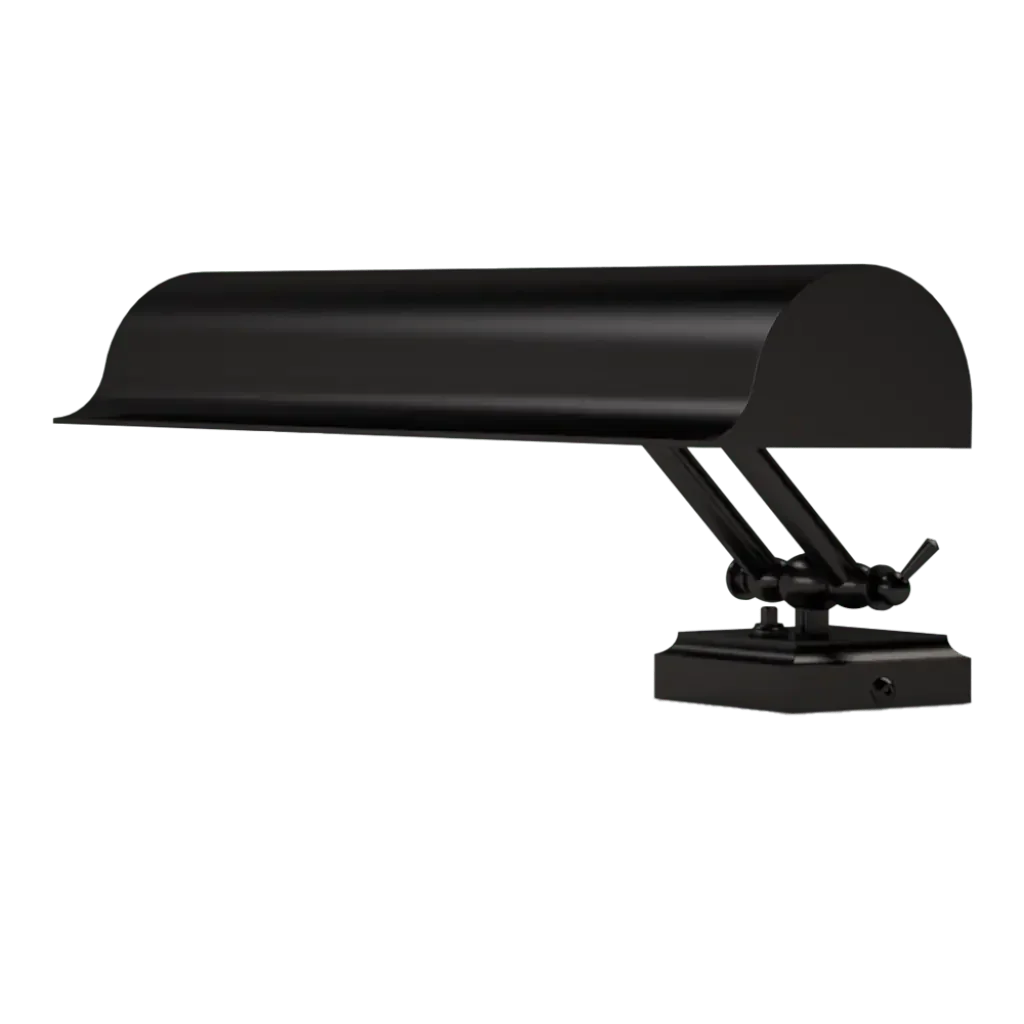Lectern Desk Lamp - polished brass finish, detail of tension adjustment knob