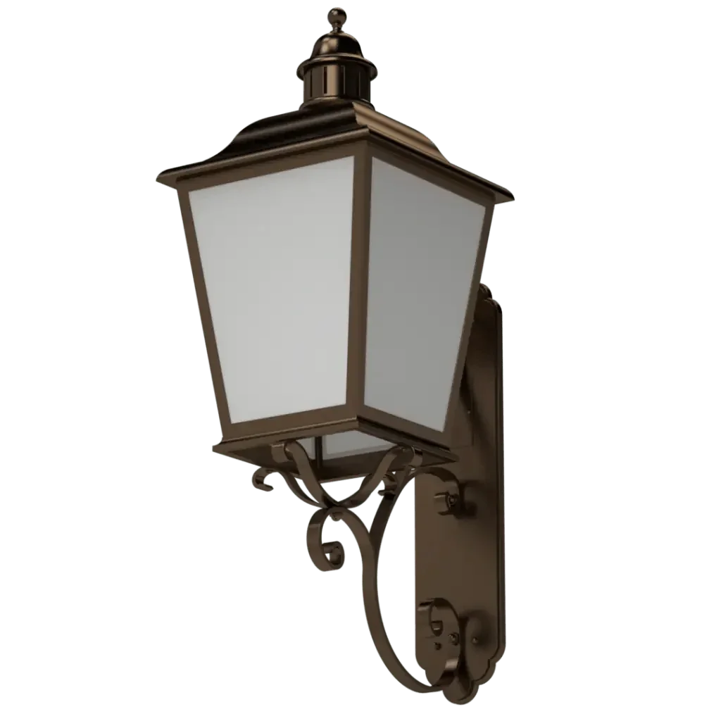 Bronze outdoor wall lantern manchester sconce with frosted glass panels for exterior lighting