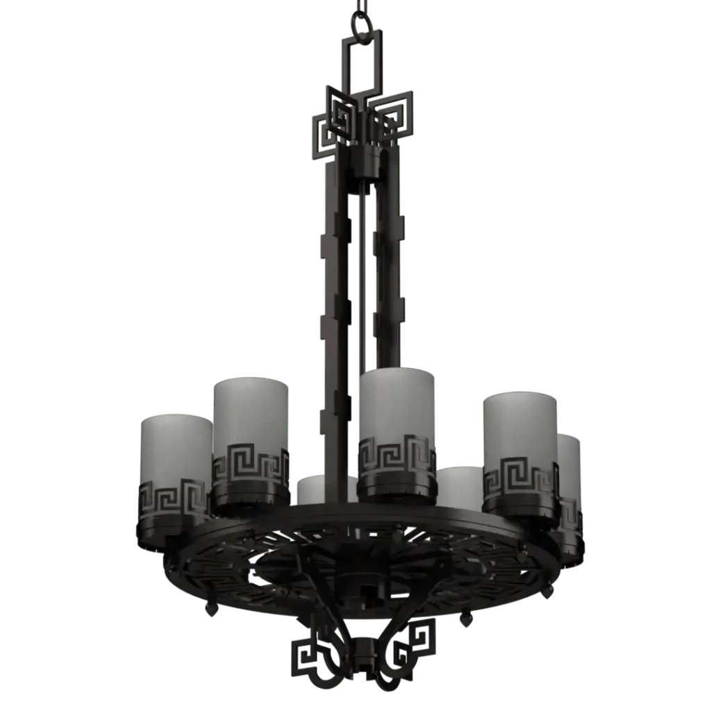 Meander Chandelier - Crenshaw Lighting - Statement
