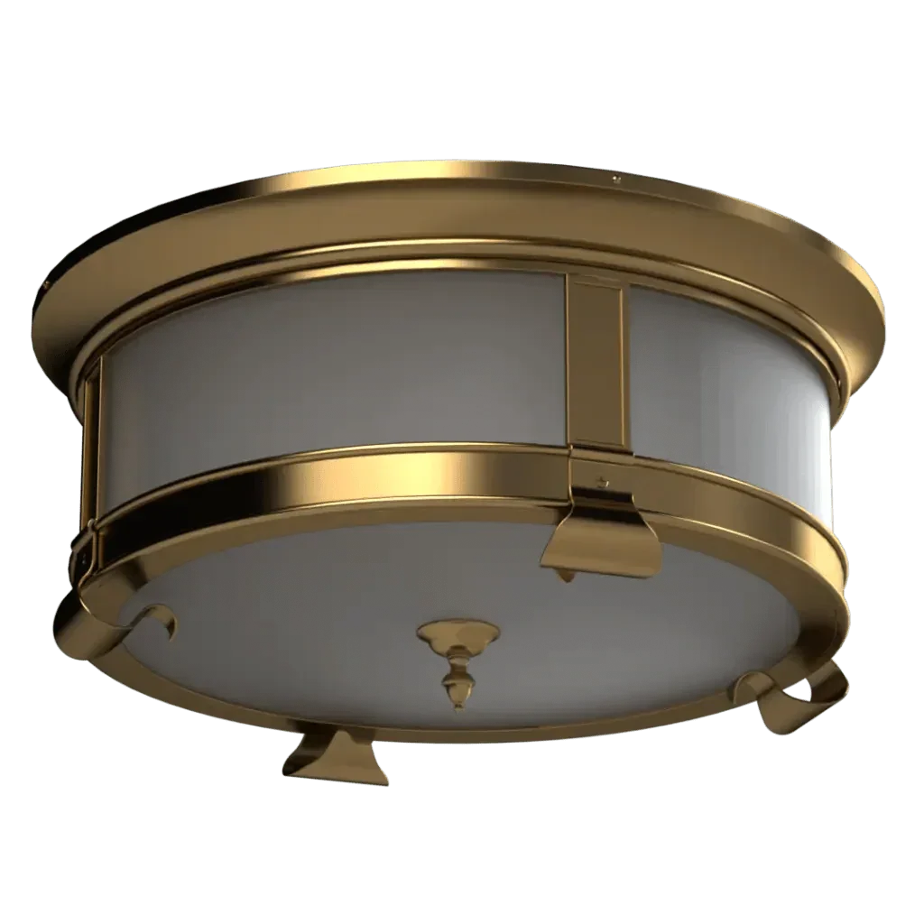 Mills Flush - Crenshaw Lighting - Flush