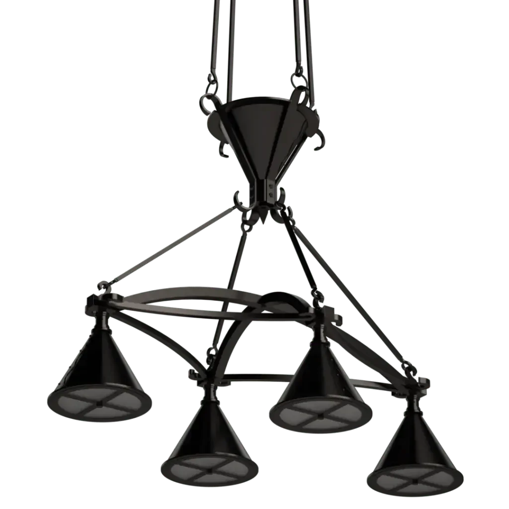Ferric Chandelier - Crenshaw Lighting - Statement