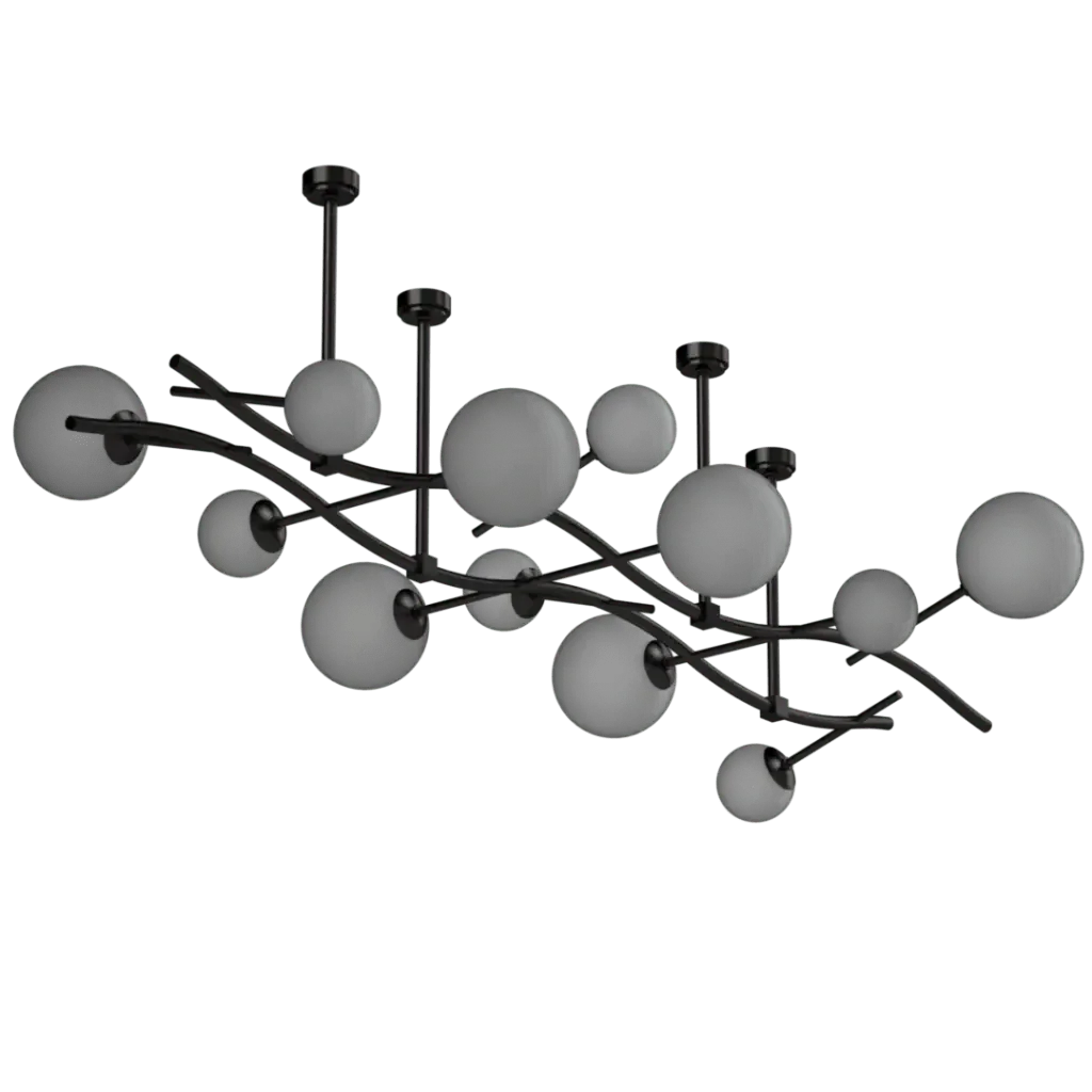 Gateway Chandelier - Crenshaw Lighting - Statement