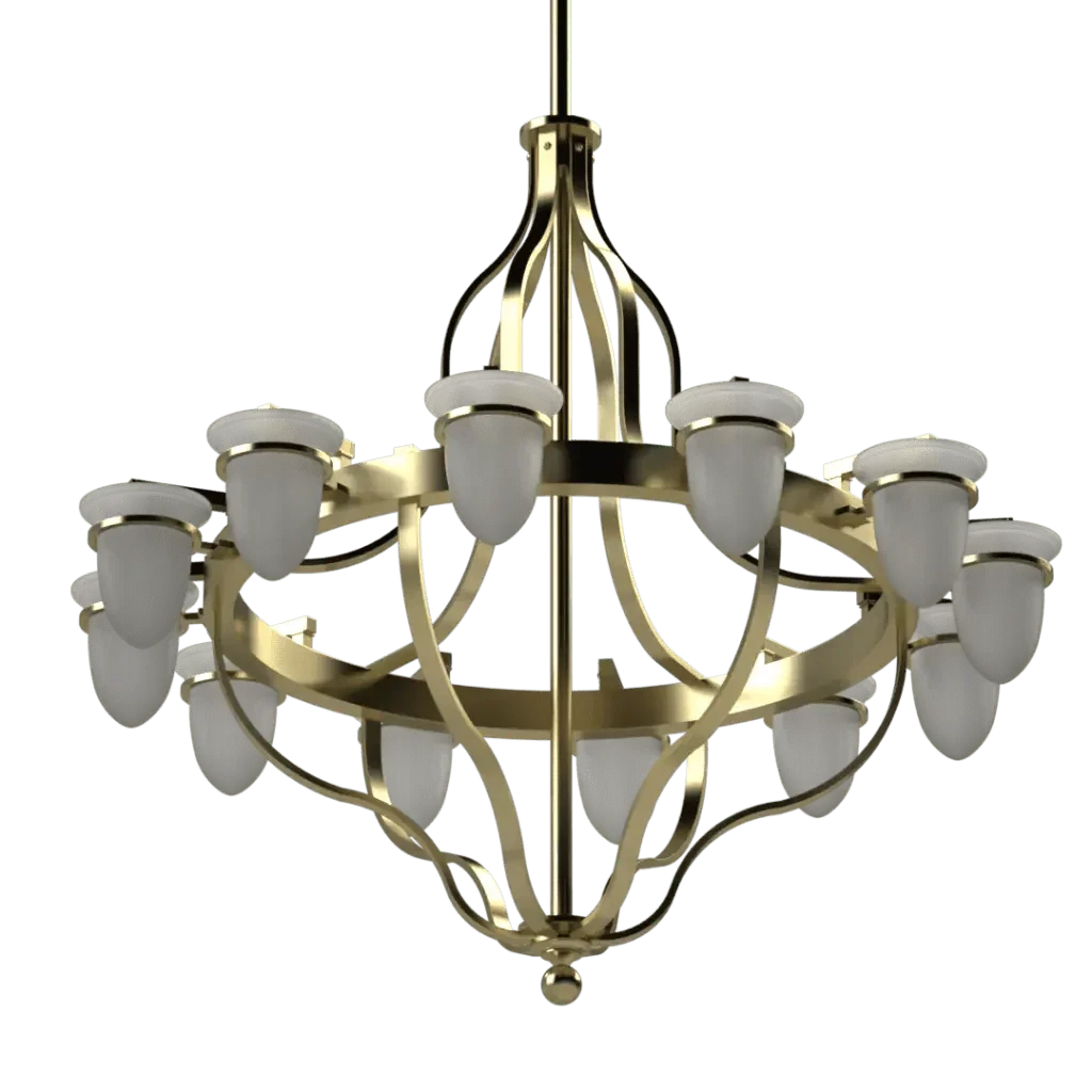 Lindos Chandelier - Crenshaw Lighting - Statement