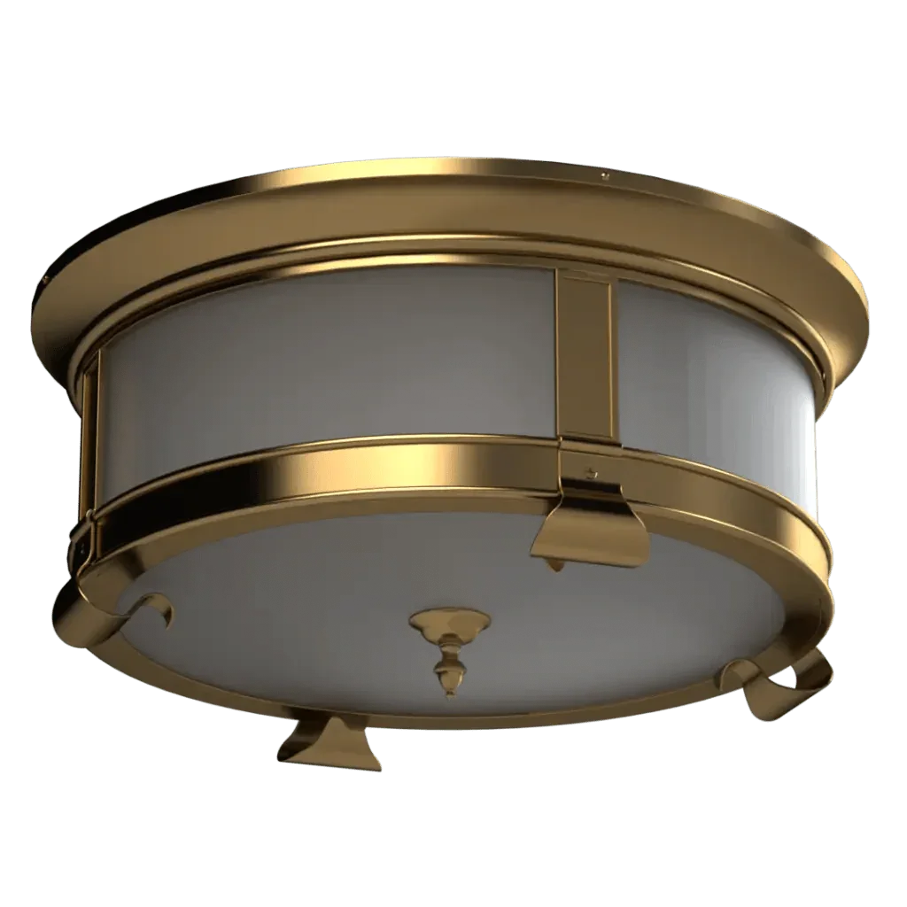 Mills Flush - Crenshaw Lighting - Flush
