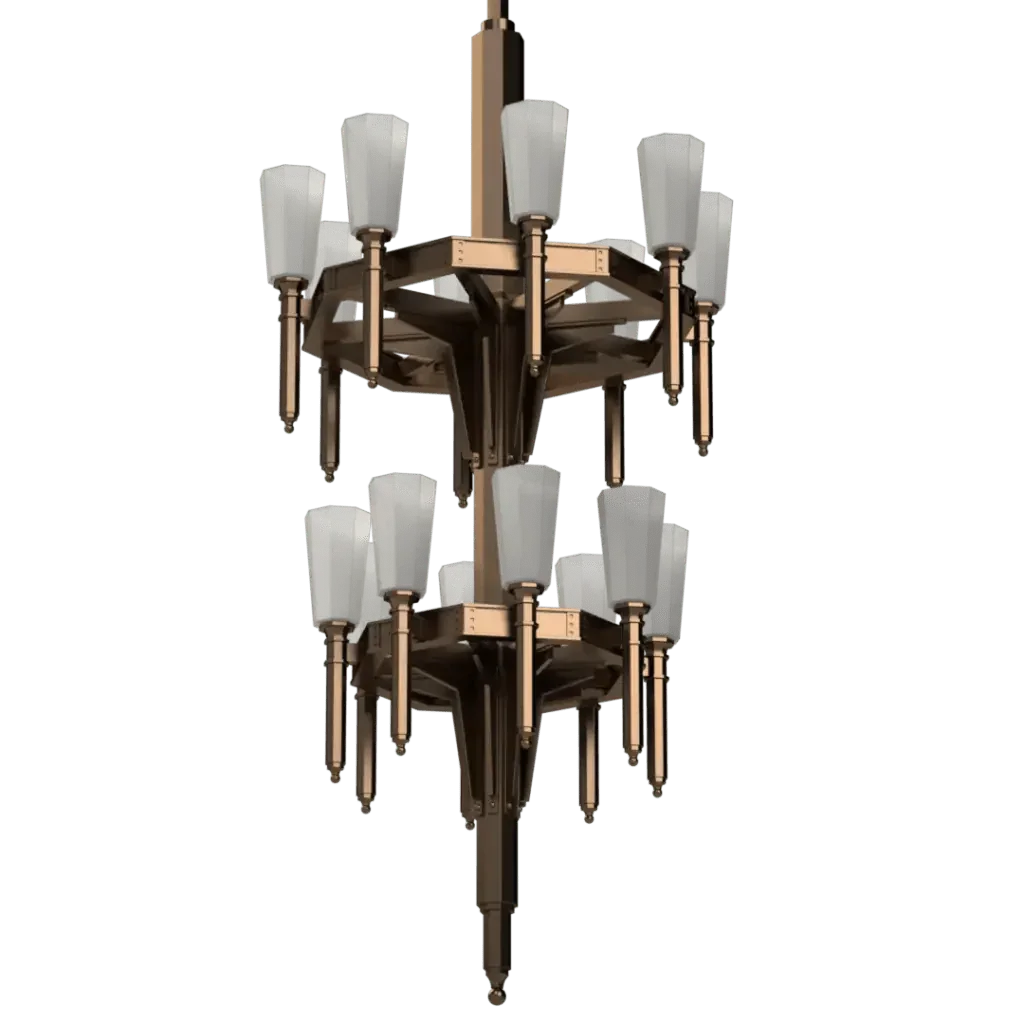 Palladium II Chandelier - Crenshaw Lighting - Statement