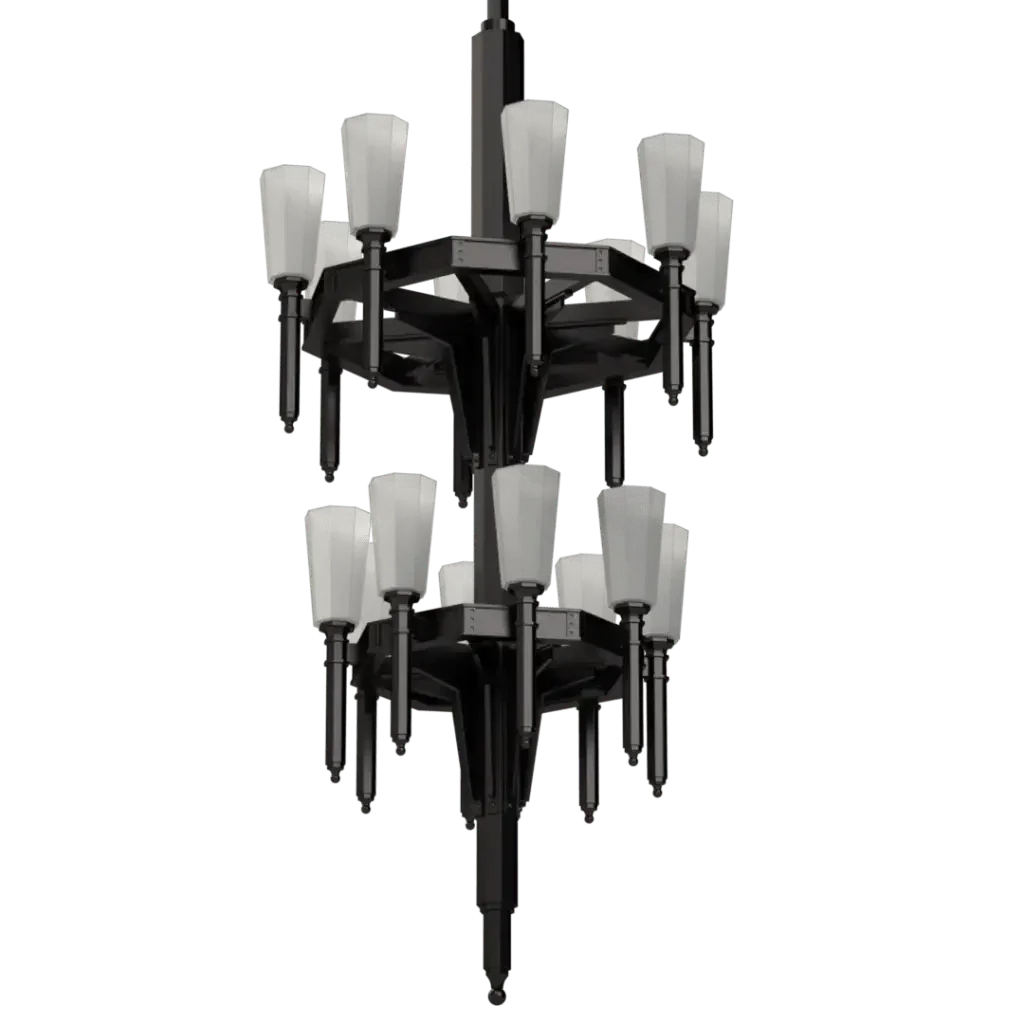 Palladium II Chandelier - Crenshaw Lighting - Statement