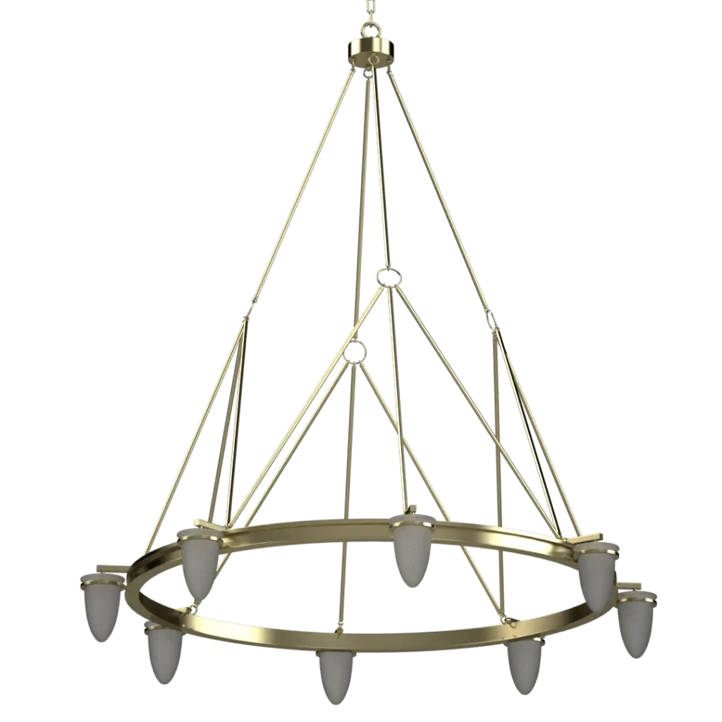 Signet Chandelier - Crenshaw Lighting - Statement
