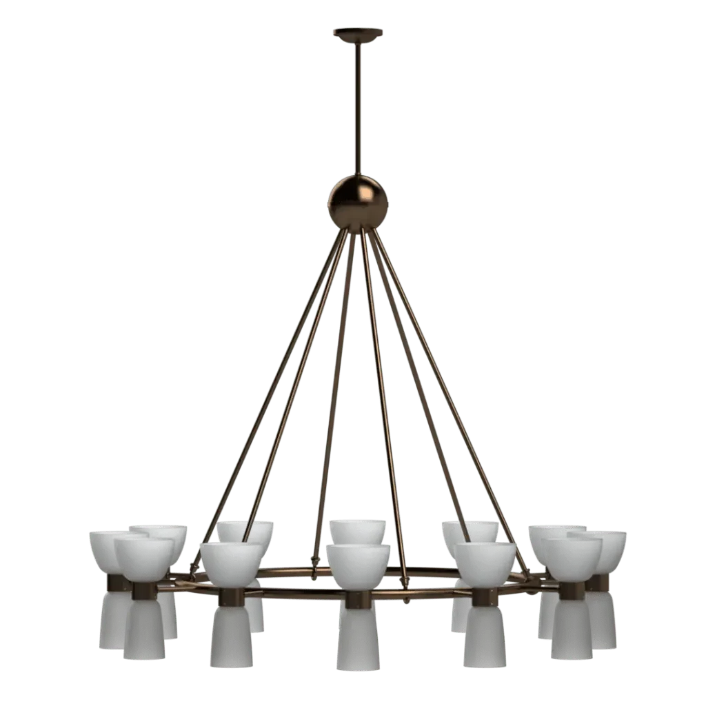 St. Michael's Chandelier - Crenshaw Lighting - Statement