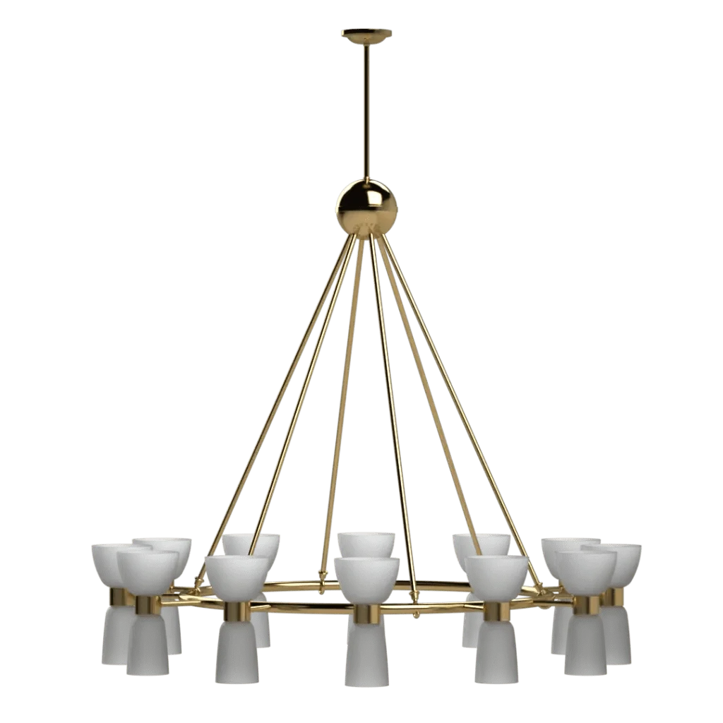 St. Michael's Chandelier - Crenshaw Lighting - Statement