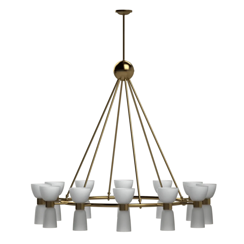 St. Michael's Chandelier - Crenshaw Lighting - Statement
