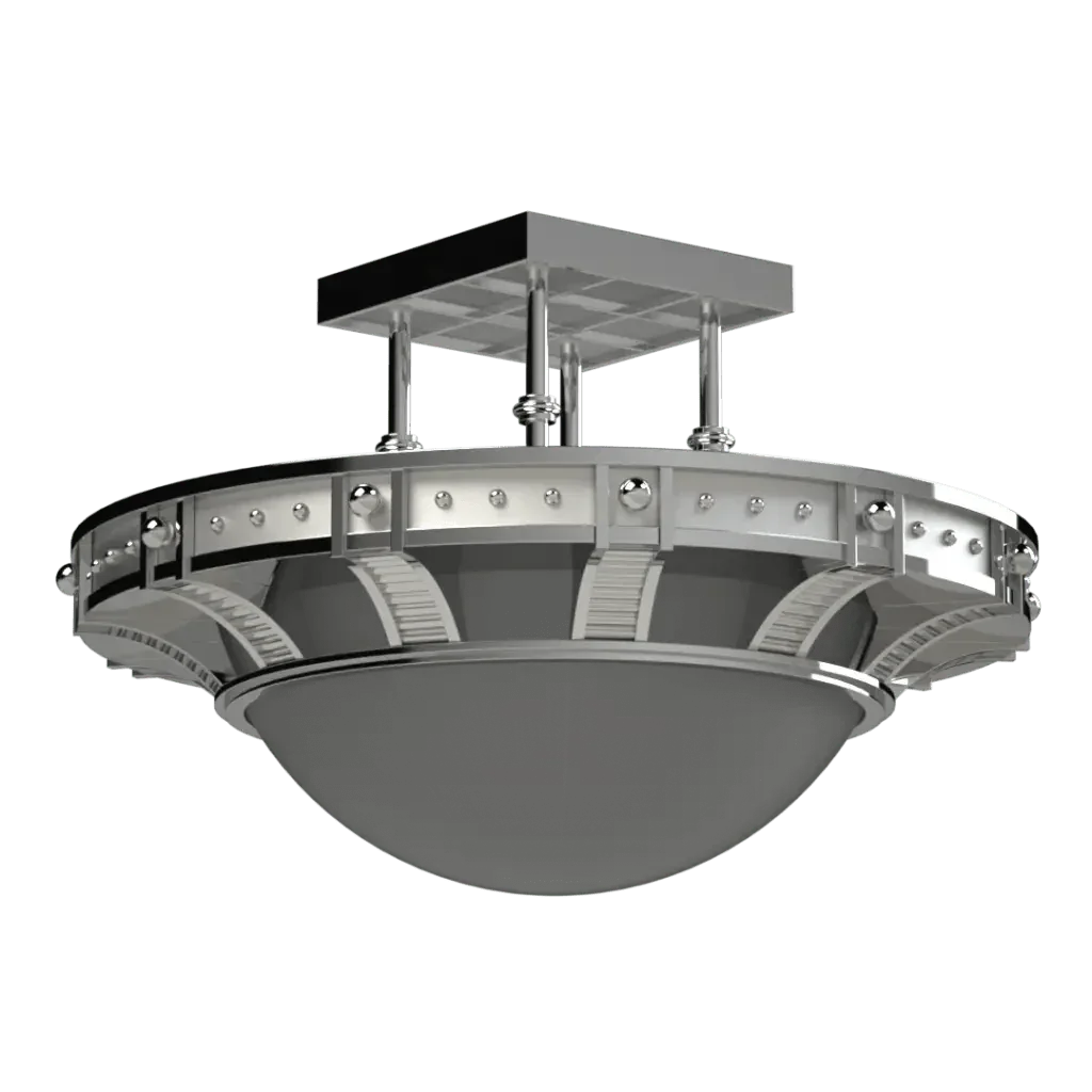 Symphonia Semi - Flush - Crenshaw Lighting - Flush