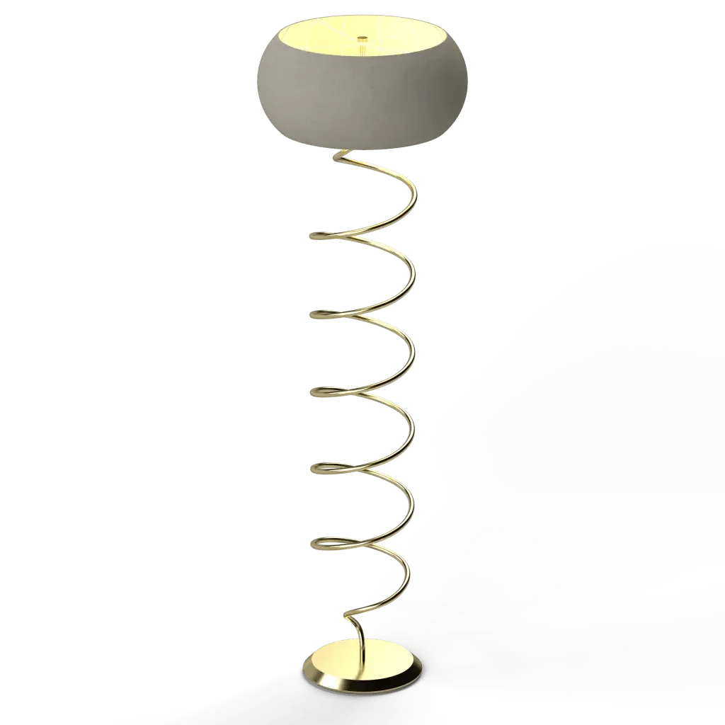 Helix Floor Lamp - Crenshaw Lighting - Stanchion