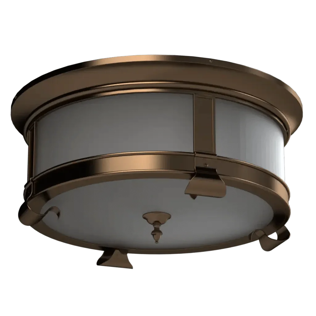 Mills Flush - Crenshaw Lighting - Flush