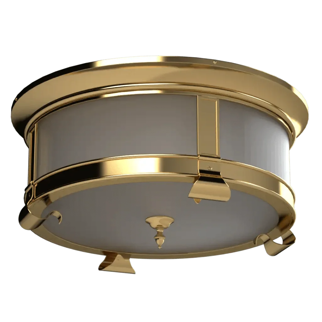 Mills Flush - Crenshaw Lighting - Flush
