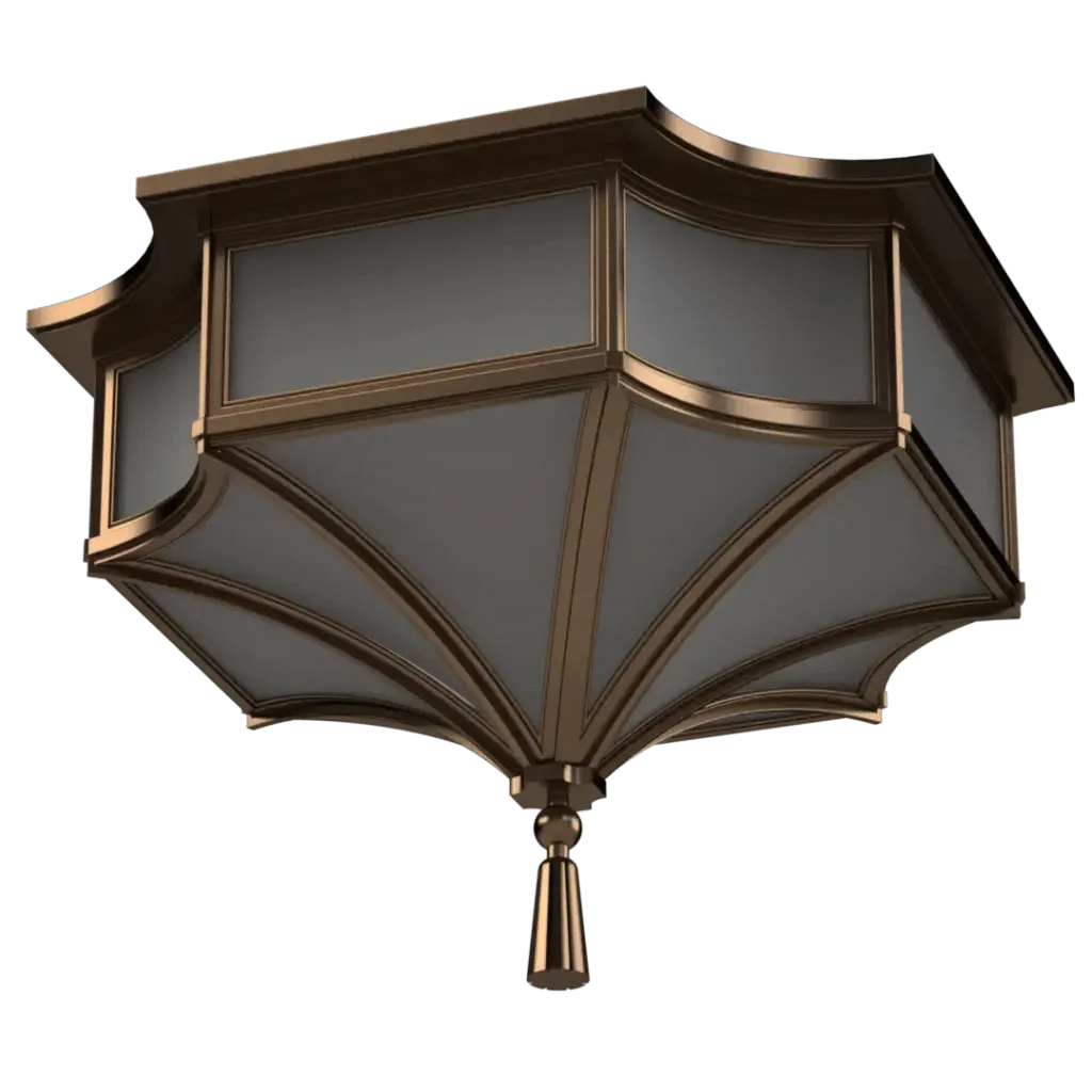 Park View Delux Flush - Crenshaw Lighting - Flush