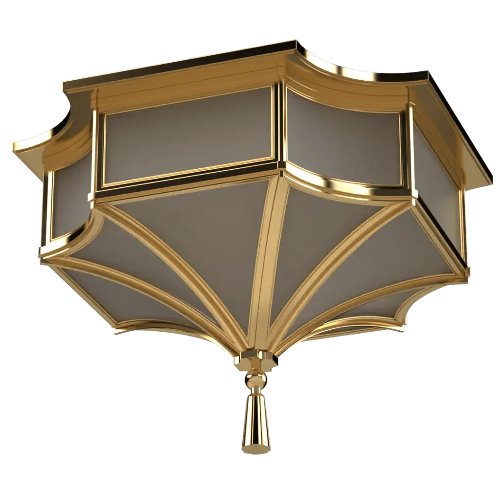 Park View Delux Flush - Crenshaw Lighting - Flush