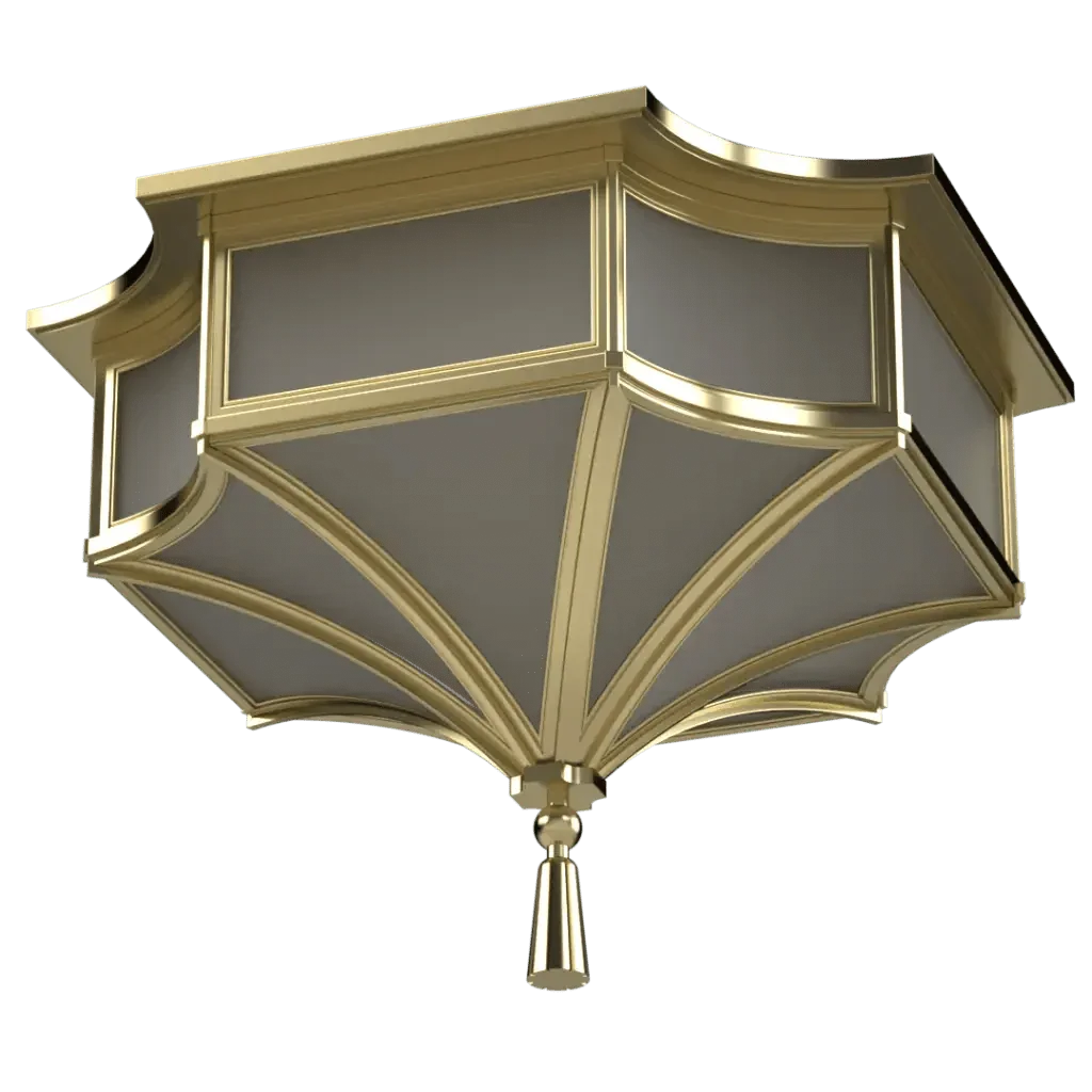 Park View Delux Flush - Crenshaw Lighting - Flush