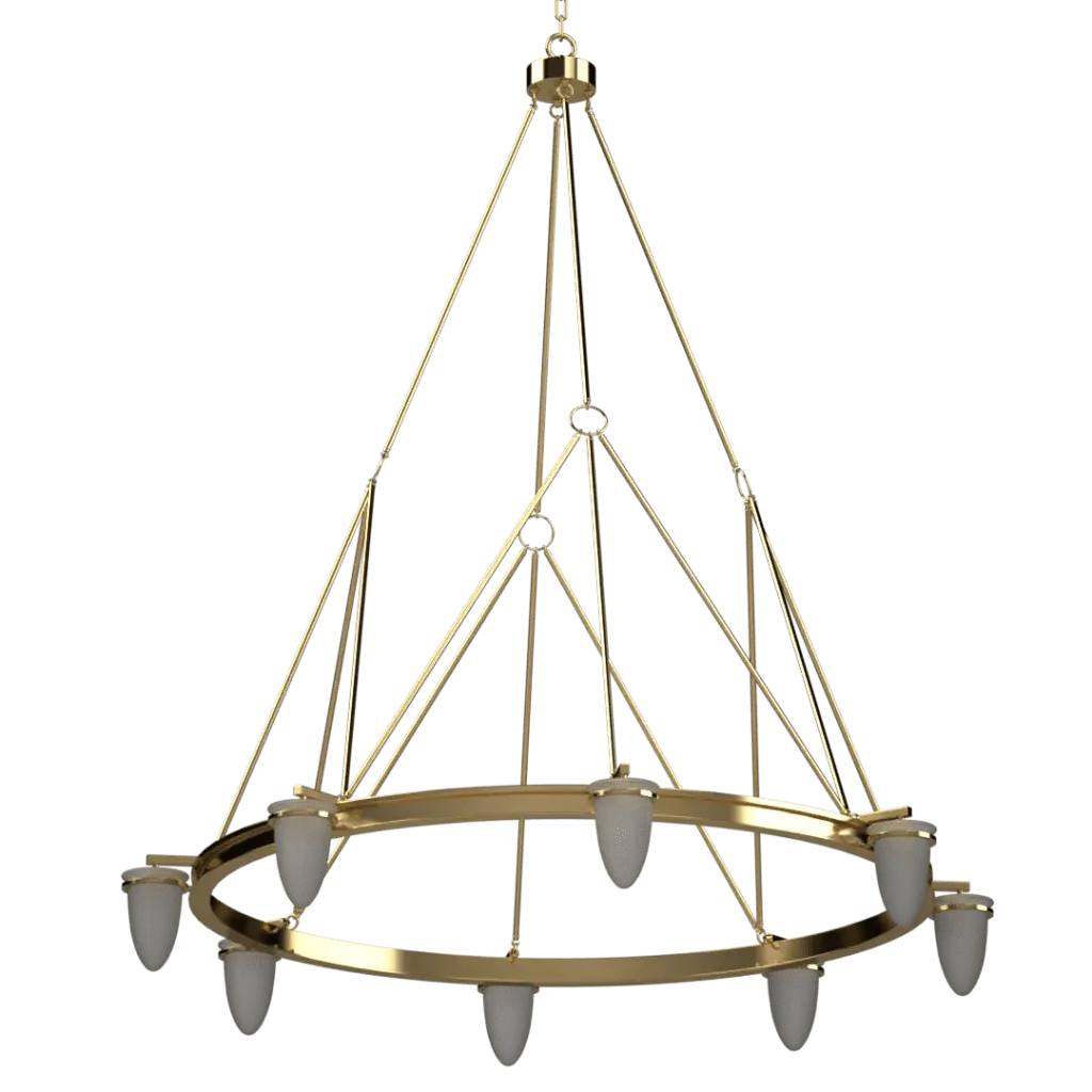 Signet Chandelier - Crenshaw Lighting - Statement