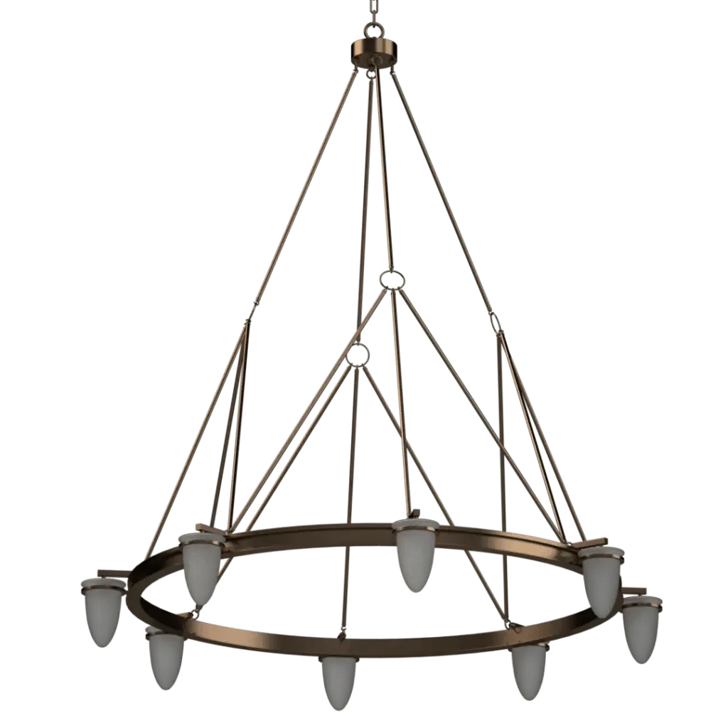 Signet Chandelier - Crenshaw Lighting - Statement
