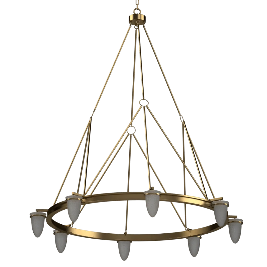Signet Chandelier - Crenshaw Lighting - Statement