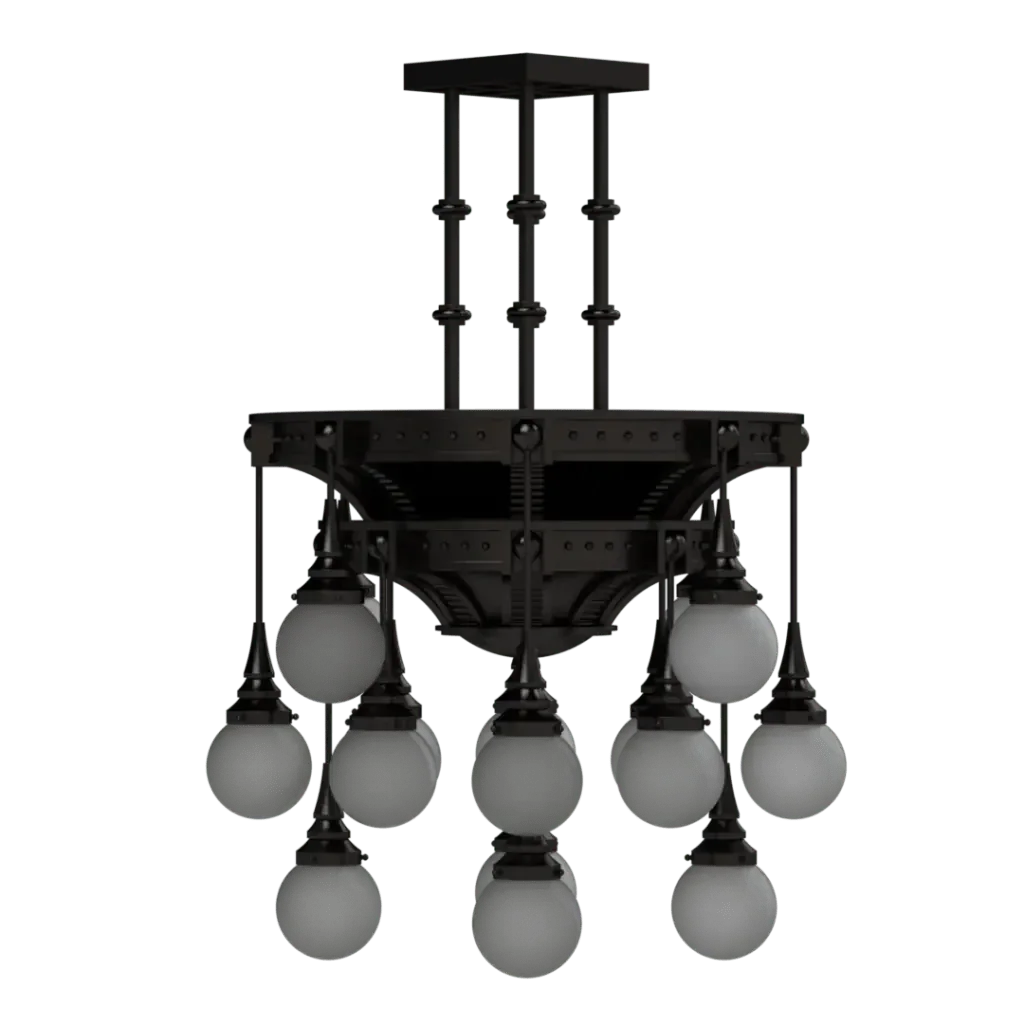 Symphonia Delux Chandelier - Crenshaw Lighting - Statement