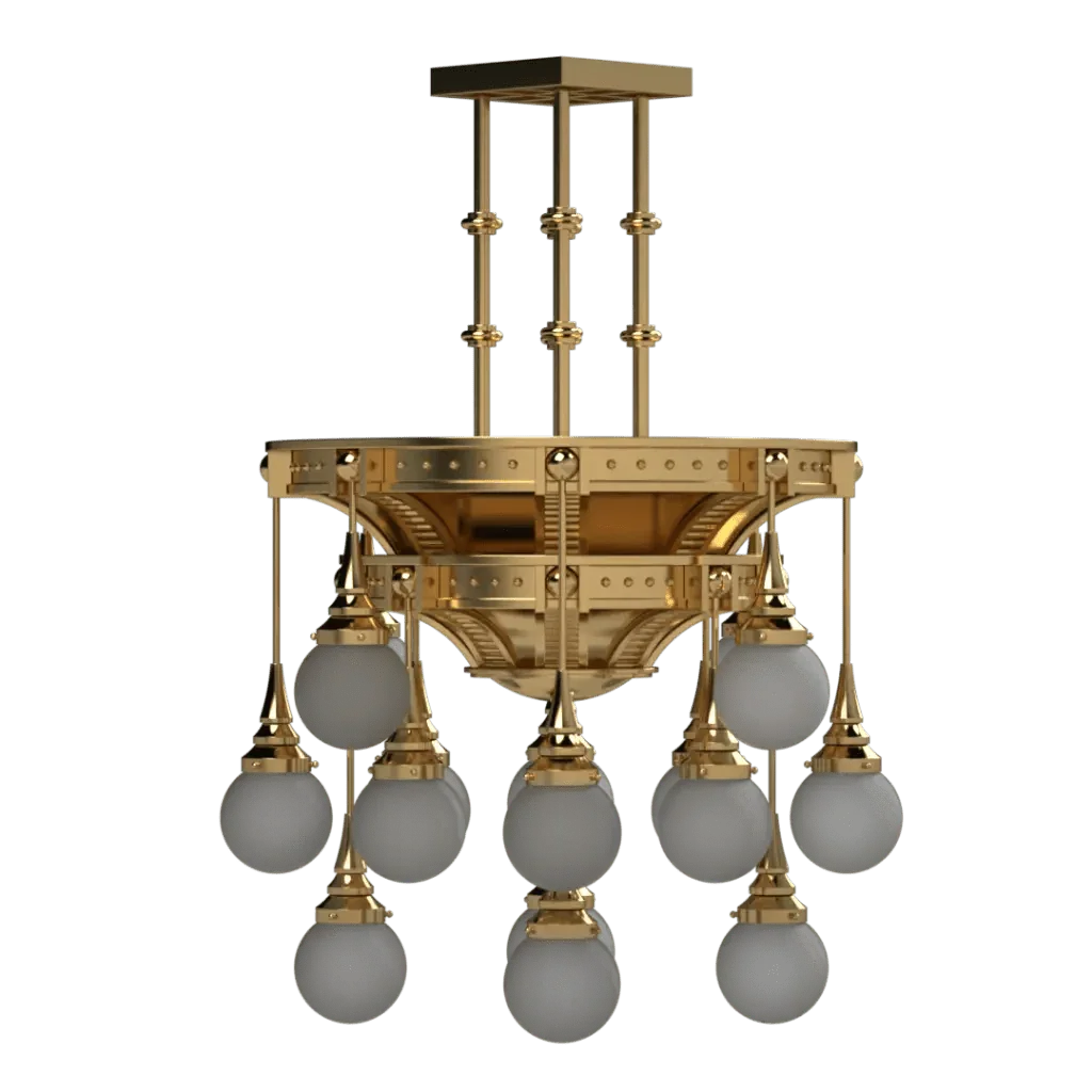 Symphonia Delux Chandelier - Crenshaw Lighting - Statement