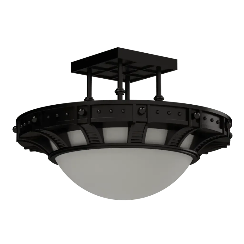 Symphonia Semi - Flush - Crenshaw Lighting - Flush