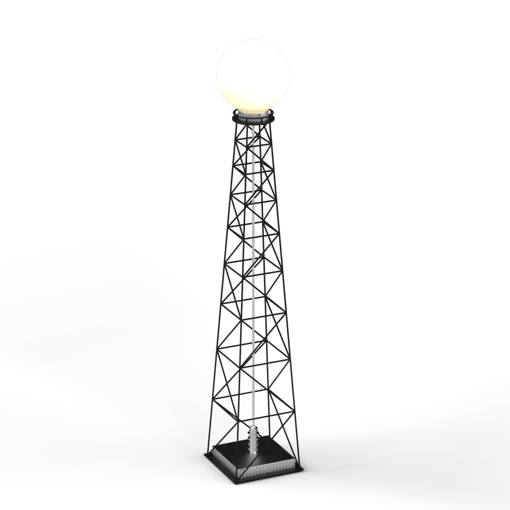 Transmission Floor Lamp - Crenshaw Lighting - Stanchion